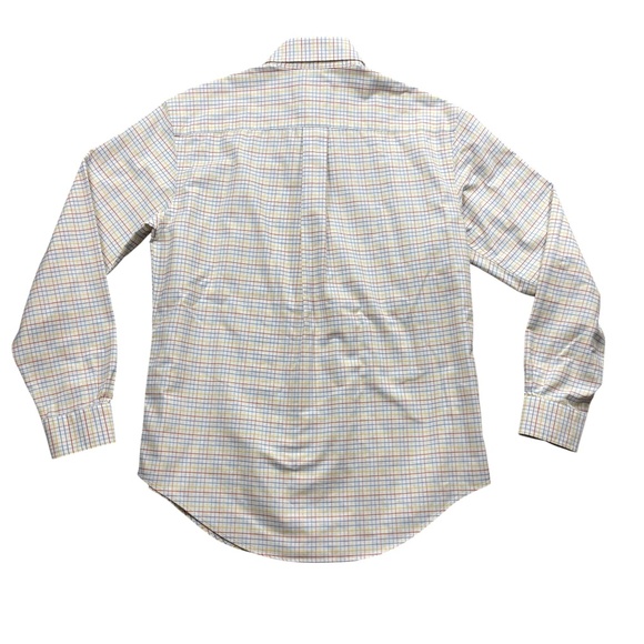 Brooks Brothers 8 Womens Plaid Long Sleeve Button Up Multicolored‎ Plaid Cotton - Picture 5 of 5